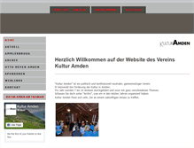 Tablet Screenshot of kulturamden.ch